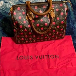 Louis Vuitton Cerise Murakami Speedy 25
